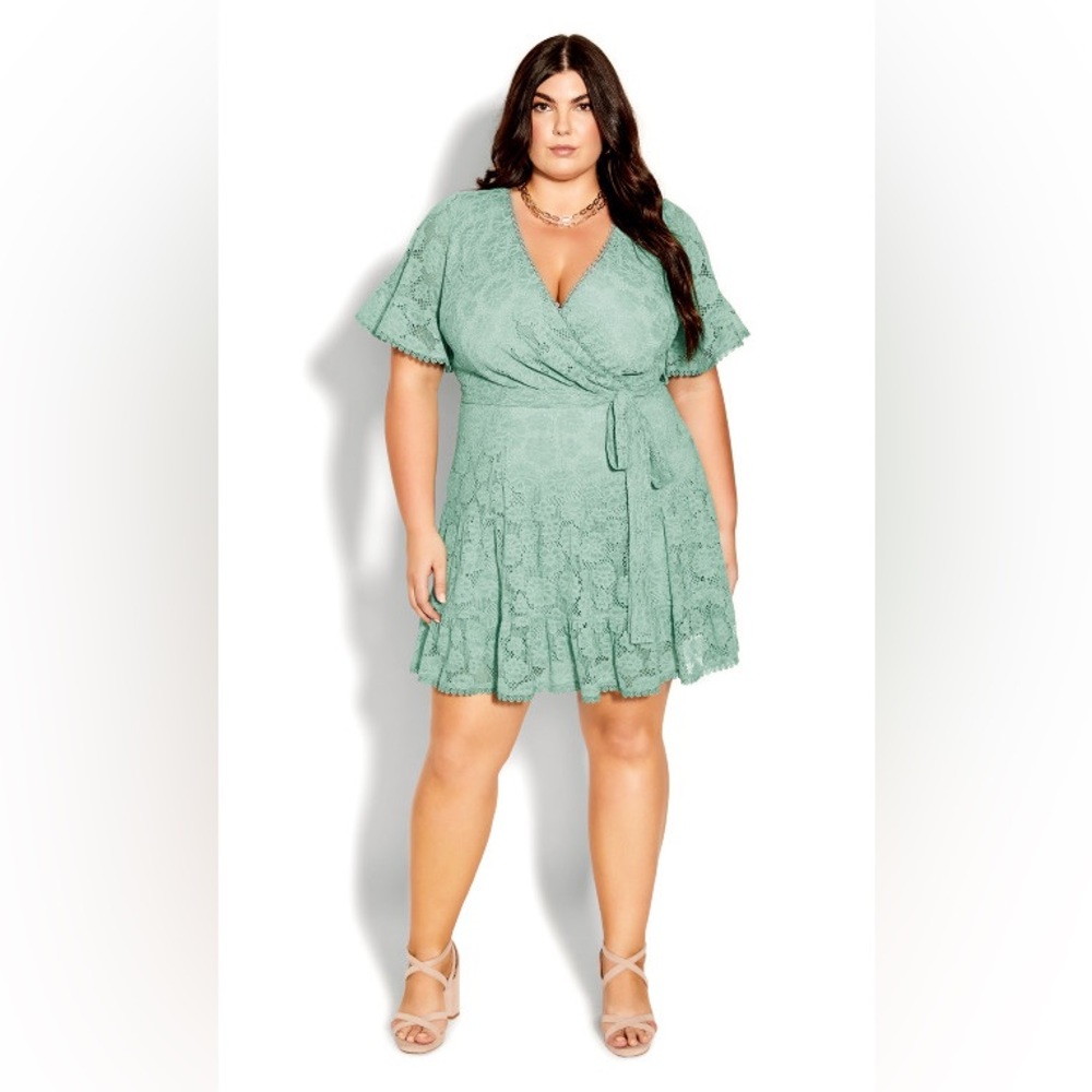 Garden Kisses Dress - Sage